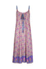 Spell Château Strappy Midi Dress in Lavender