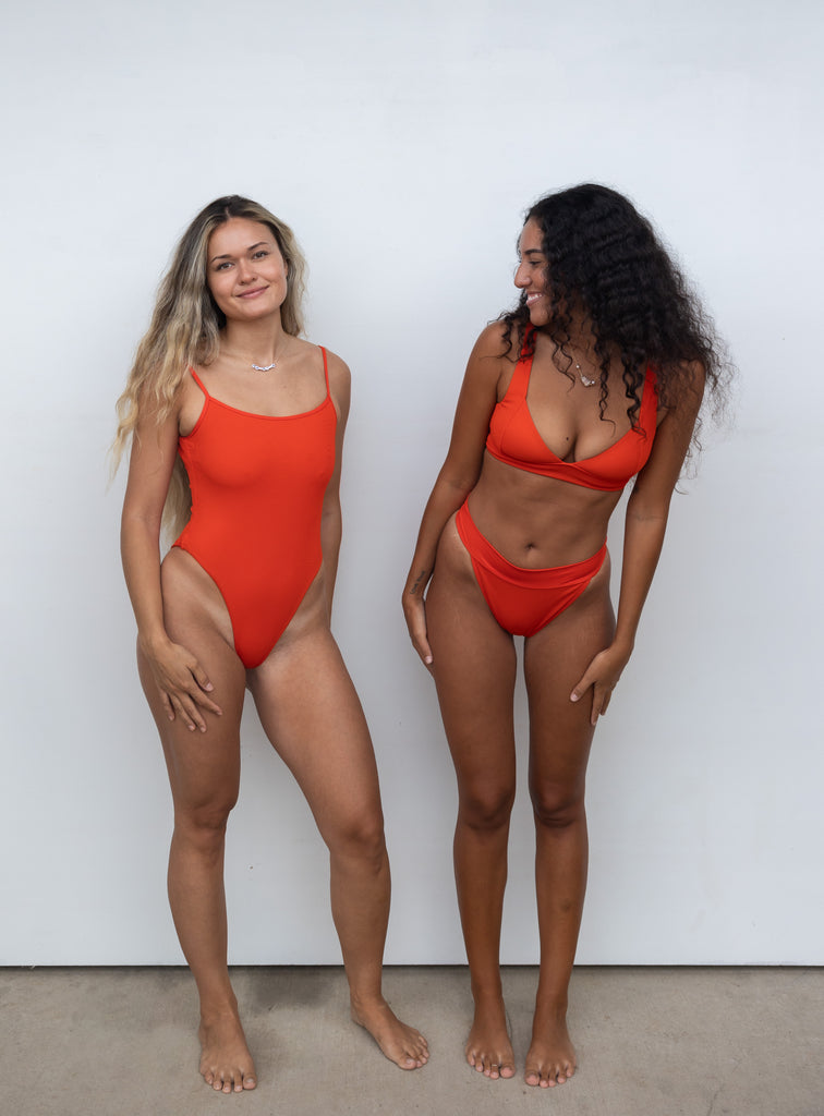 L Space Holly One Piece in Pimento