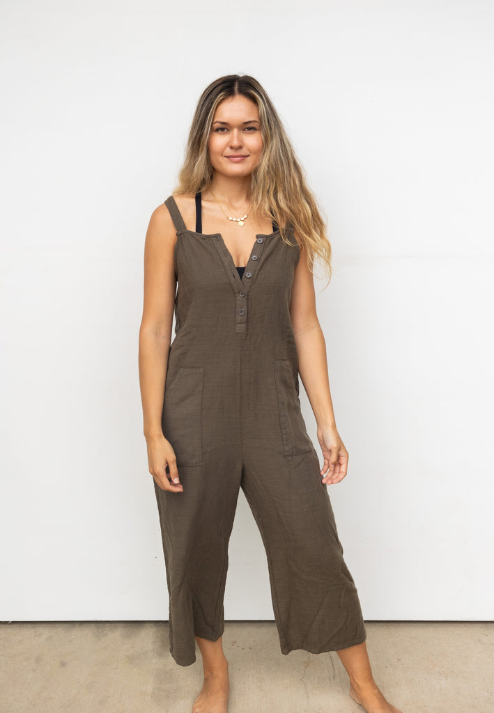 BOBI Overall Jumpsuit in Troops