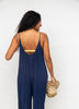 9 Seed Rio Cotton Jumpsuit in Pacific