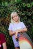 Guava Shop Kids Aloha Tee in Grape