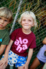 Guava Shop Kids Messy Aloha Tee in Jammy