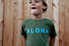 Guava Shop Kids Aloha Tee in Mossy