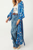 Spell Desert Bandita Maxi Robe in Cobalt