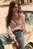 Spell Sunshine Bandit Blouse in Desert Sage