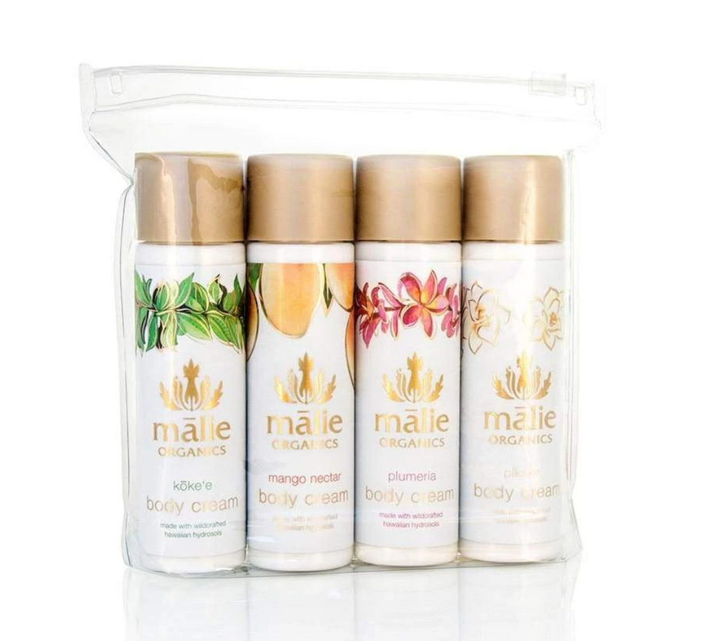 Malie Organics Body Cream Travel Gift Set